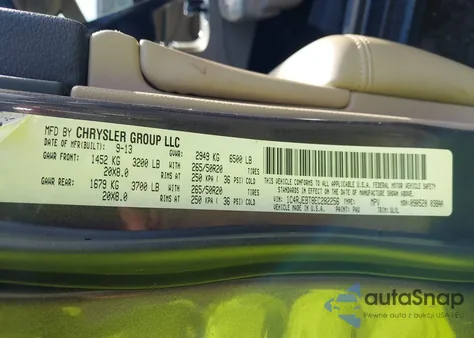 2014 Jeep Grand Cherokee Limited from USA, damaged, VIN 1C4RJEBT8EC282256